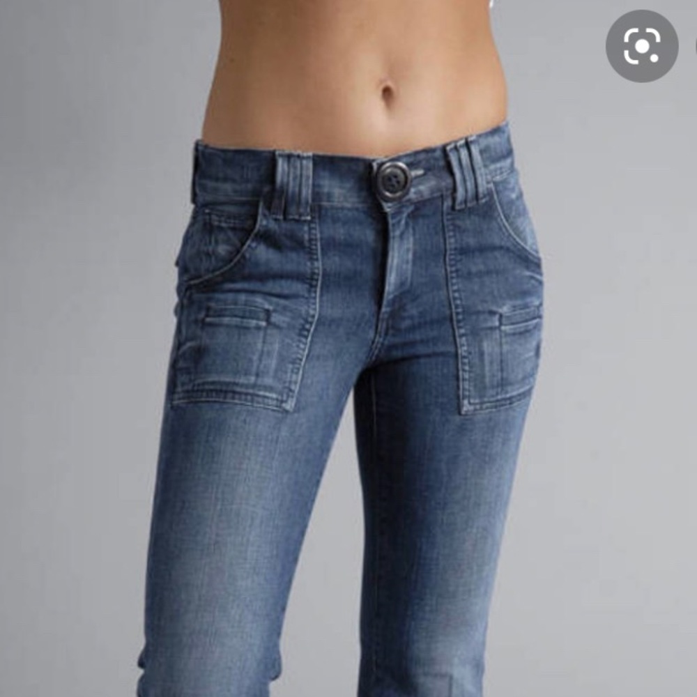 NWT Goldsign retro flare wide leg jeans 27